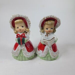 Geo Lefton Japan Vintage Singing Choir‎ Angel Girl Bell Spaghetti Present